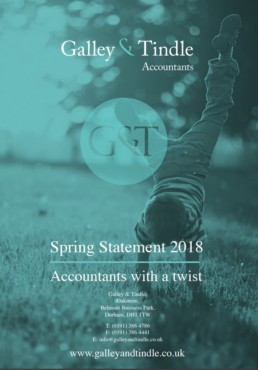 Spring Statement 2018 - Summary