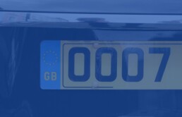 VAT personalised number plates
